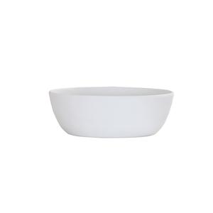 Cal-Mil 24121-5-15 Carmel 5in Dia. x 1.75"H White 12oz Melamine Soup Bowl 