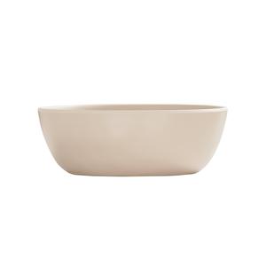 Cal-Mil 24121-7-125 Carmel 6.75in Dia. x 2.25"H Taupe 30oz Melamine Soup Bowl 