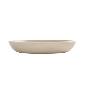 Cal-Mil 24122-6-125 Carmel 6.5in Dia. x 1"H Taupe Melamine 12oz Pasta Bowl 