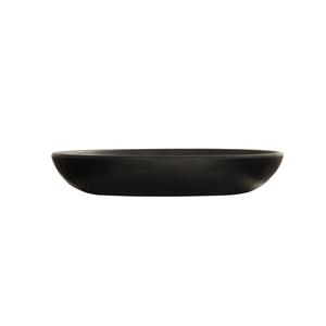 Cal-Mil 24122-8-13 Carmel 8.5in Dia. x 1.5"H Black Melamine 30oz Pasta Bowl 