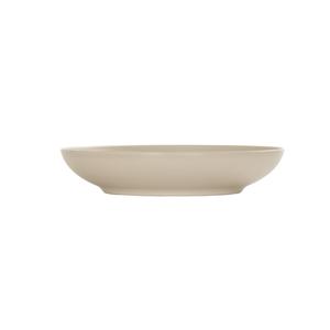 Cal-Mil 24125-14-125 Charlotte 14in Dia. x 2.75"H Taupe Melamine Coupe Bowl 