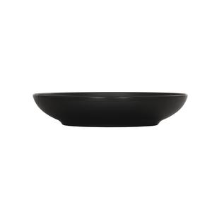Cal-Mil 24125-14-13 Charlotte 14in Dia. x 2.75"H Black Melamine Coupe Bowl 