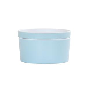 Cal-Mil 24127-5-127 5in Dia. x 3"H Ocean Blue Melamine Bento Box - 3 Each 