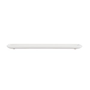 Cal-Mil 24304-1013-15 10.5in x 12.75in x 0.75"H White Melamine Plate - 6 Each 