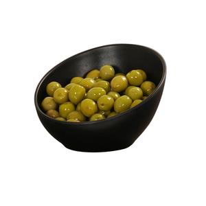 Cal-Mil 24308-6-13 6.75in Dia. x 4"H Matte Black Melamine Bowl - 6 Each 