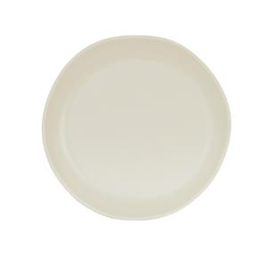 Cal-Mil 24400-10-103 Bali 10in Dia. x 0.75"H Ivory Melamine Plate - 6 Each 