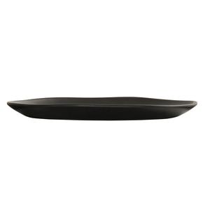 Cal-Mil 24400-10-13 Bali 10in Dia. x 0.75"H Black Melamine Plate - 6 Each 