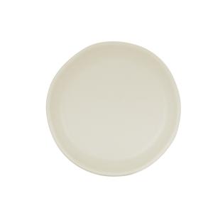 Cal-Mil 24400-6-103 Bali 6in Dia. x 0.75"H Ivory Melamine Plate - 6 Each 