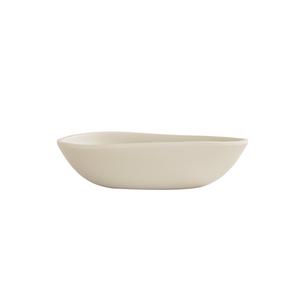 Cal-Mil 24402-16-103 Bali 6.5in Dia. x 1.75"H Ivory Melamine Pasta Bowl - 6 Each 