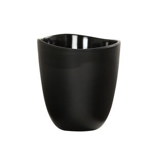 Cal-Mil 24405-48-13 Bali 5.75in Dia. x 6.25"H Black Melamine Dressing Crock 