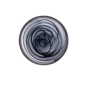 Mikasa Hospitality 2449-43 Ardacam Asos Black Glass 9.5in Dia. Plate - 20 Each 