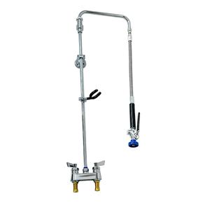 Fisher 25120 4in Deck-Mount with Swivel Style Pre-Rinse Assembly 
