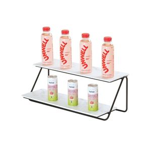 Cal-Mil 25202-620-13 Logan 22.25in x 10in x 8.25in Wire 2-Tier Display Stand 