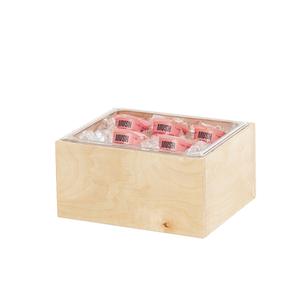 Cal-Mil 25212-10-93 Logan 13.25in x 11in x 7.25"H Polycarbonate Ice Display 