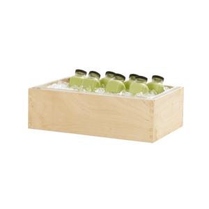 Cal-Mil 25212-12-93 Logan 21.25in x 13.25in x 7.25"H Polycarbonate Ice Display 