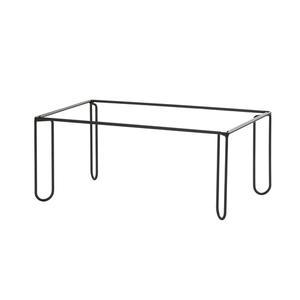 Cal-Mil 25216-9-13 Logan 12in x 20in x 9"H Modular Black Display Riser Frame 
