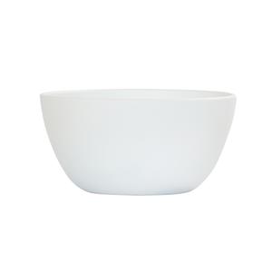 Cal-Mil 26100-7-15 Sophie 7in Dia. x 3.5"H White Melamine 48oz Bowl 