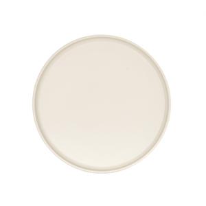 Cal-Mil 26105-10-103 Arista 10in Dia. Matte Ivory Melamine Plate - 6 Each 