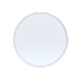 Cal-Mil 26105-8-15 Arista 8in Dia. Matte White Melamine Plate - 6 Each 