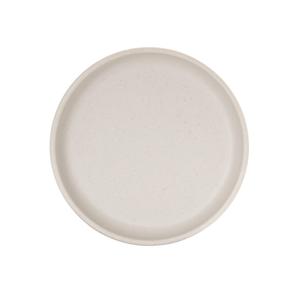 Cal-Mil 26121-6-133 Isla 6in Dia. Matte Ivory Melamine Plate - 6 Each 