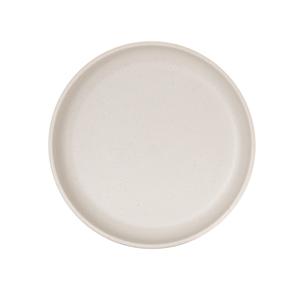 Cal-Mil 26121-8-133 Isla 8in Dia. Matte Ivory Melamine Plate - 6 Each 