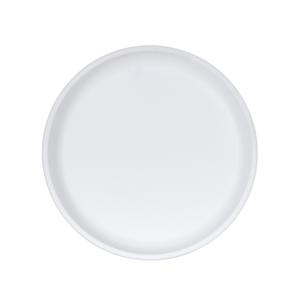 Cal-Mil 26121-8-15 Isla 8in Dia. Matte White Melamine Plate - 6 Each 