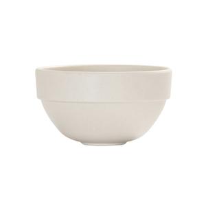 Cal-Mil 26122-5-133 Isla 5in Dia. x 2.7"H Matte Ivory Melamine 16oz Bowl 