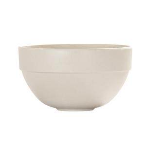 Cal-Mil 26122-8-133 Isla 8in Dia. x 4.5"H Matte Ivory Melamine 72oz Bowl 