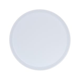 Cal-Mil 26143-10-15 Cove 10in Dia. Matte White Melamine Plate - 6 Each 