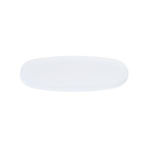 Cal-Mil 26152-618-15 Selene 6" x 18" x 1"H Glossy White Melamine Platter - 6 Each