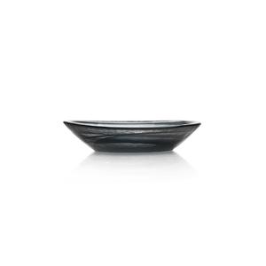 Mikasa Hospitality 2690-43 Ardacam Estonia Black Glass 8.3in x 7.1in Oval Platter 