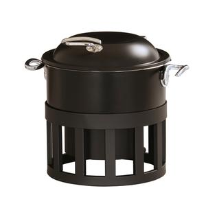 Cal-Mil 27014-13 Melrose 13in Dia. x 7"H Chocolate Brown Metal Chafing Dish 