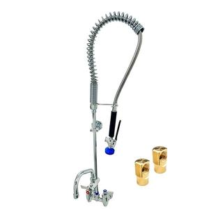 Fisher 27490 4in Backsplash Mount with Spring Style Pre-Rinse Assembly 