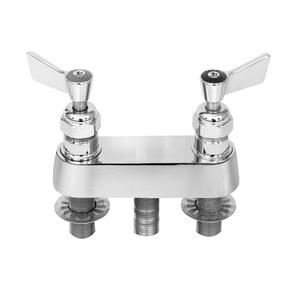 Fisher 2805-CV 4in Deck-Mount Control Valve with Check Stems & 1/2in Inlets 