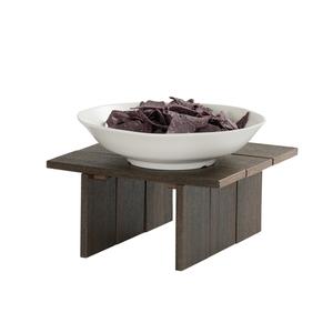 Cal-Mil 28601-6-140 Vista 12in x 12in x 6"H Mocha Display Riser 