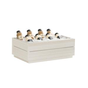 Cal-Mil 28602-12-141 Vista 21.5in x 12.5in x 8.75"H Coastal Ice Display 