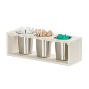 Cal-Mil 28603-3-141 Vista 17in x 5.5in x 5.5"H Coastal Flatware Cylinder Display 