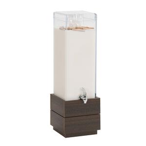 Cal-Mil 28605-3-140 Vista 8.25in x 10in x 27.75in Mocha Beverage Dispenser 