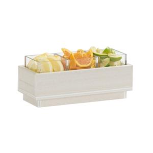 Cal-Mil 28616-141 Vista 13" x 5.5" x 4.5"H Coastal Condiment Organizer