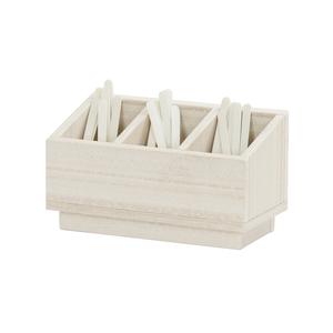 Cal-Mil 28617-141 Vista 11in x 5.5in x 6.5"H Coastal Flatware Organizer 