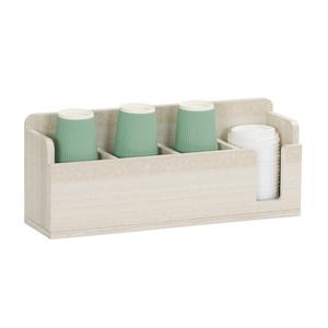 Cal-Mil 28618-141 Vista 20in x 8in x 6"H Coastal Cup & Lid Organizer 