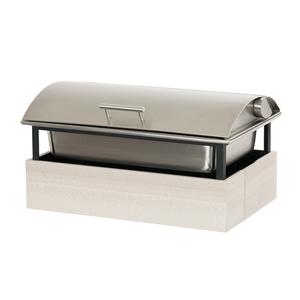 Cal-Mil 28620-141 Vista 23.25in x 14.75in x 12.5in Coastal Chafing Dish 