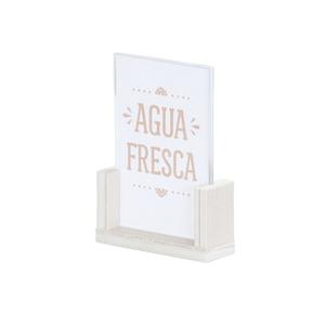 Cal-Mil 28622-46-141 Vista 5" x 7" x 2"H Coastal Card Holder - 6 Each