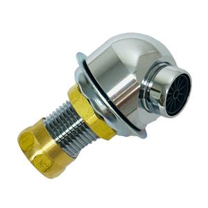 Fisher 2905 1/2in Male NPT Trough Inlet Fitting with Slip Joint Kit 