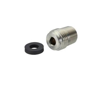Fisher 2913-3407 3/8in Male x 3/4-14 Male Stainless Steel Fitting 
