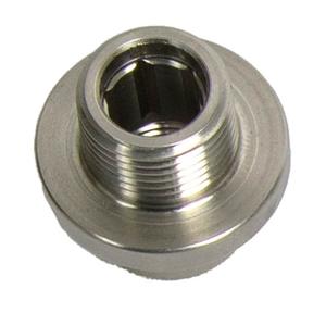 Fisher 2955-3400 Chrome 1/4in Female x 3/8in Male Spray Head Adapter 