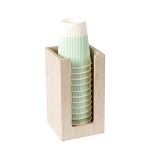 Cal-Mil 298-71 Blonde 4.5in x 4.5in x 8"H Napkin/Lid/Cup Organizer 