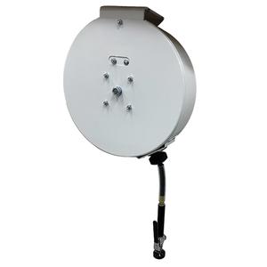 Fisher 32027 Powder Coated Steel 30'Covered Reel Rinse with Pro Spray Valve 
