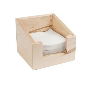 Cal-Mil 3309-71 Blonde 6.25in x 6.25in x 5.5"H Maple Napkin Holder 