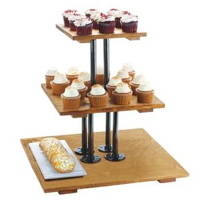 Cal-Mil 3428-99 Madera 20.75in x 20.75in x 20"H 3-Tier Display Stand 
